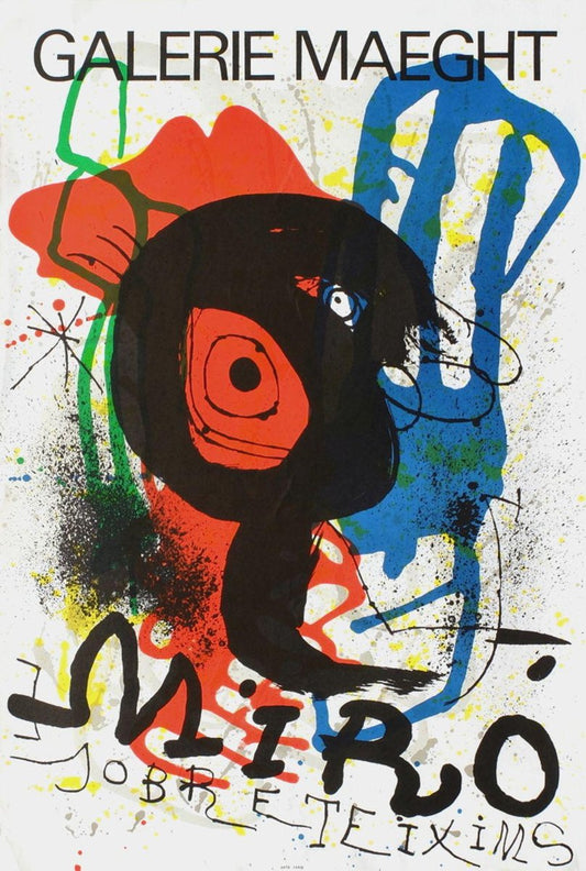 Expo 73, Galerie Maeght Poster, Joan Miro Sobreteixims