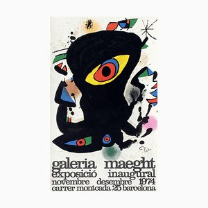 Expo 74 Poster, Barcelona Inaugural by Joan Miro-FMZ-959447