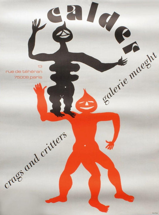 Expo 75 Galerie Maeght 2 Poster by Alexandre Calder