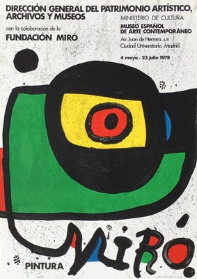 Expo 78, Miro Painting by Joan Miro-FMZ-959458