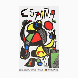 Expo 82 Poster World Cup Soccer by Joan Miro-FMZ-892300