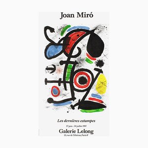 Expo 87 Poster, Galerie Lelong by Joan Miró-FMZ-959446