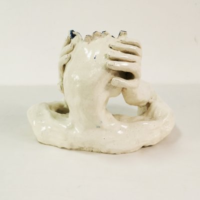 Expressionist Ceramic Sculpture by SPM, England, 1991-ZTG-1787052