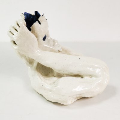 Expressionist Ceramic Sculpture by SPM, England, 1991-ZTG-1787052