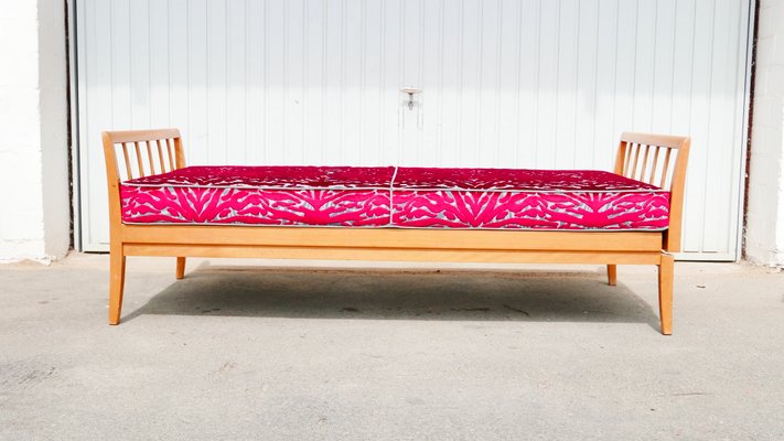 Extendable Beechwood Daybed Sofa, 1970s-KK-1358226