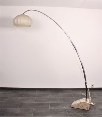 Extendable Bow Floor Lamp with Marble Base from Hustadt Leuchten, 1960s-IV-1702225