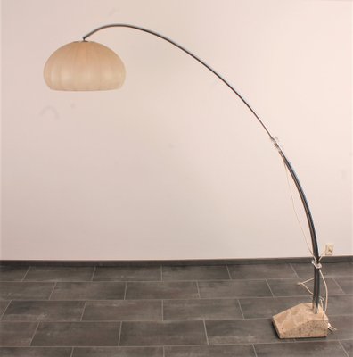 Extendable Bow Floor Lamp with Marble Base from Hustadt Leuchten, 1960s-IV-1702225