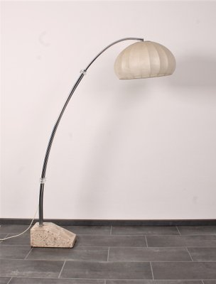 Extendable Bow Floor Lamp with Marble Base from Hustadt Leuchten, 1960s-IV-1702225