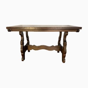 Extendable Chestnut Fratino Dining Table, 1970s-IJR-853534