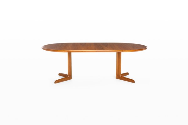 Extendable Dining Table by Gudme Møbelfabrik, Denmark, 1960s-RNH-2016190