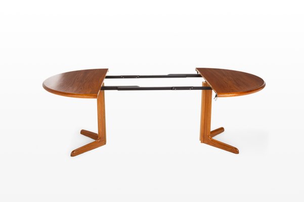 Extendable Dining Table by Gudme Møbelfabrik, Denmark, 1960s-RNH-2016190