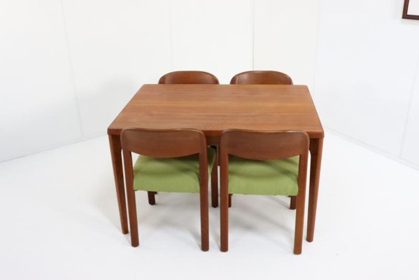 Extendable Dining Table by Henning Kjærnulf, 1970s-FYZ-2036615