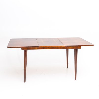 Extendable Dining Table by Jindrich Halabala for Up Zavody, Czechoslovakia, 1950s-VEI-1377118