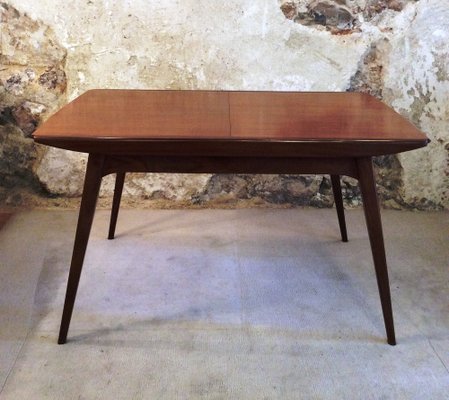 Extendable Dining Table by Louis Van Teeffelen for Webe, 1960s-MCB-2042928