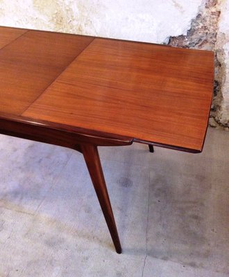 Extendable Dining Table by Louis Van Teeffelen for Webe, 1960s-MCB-2042928