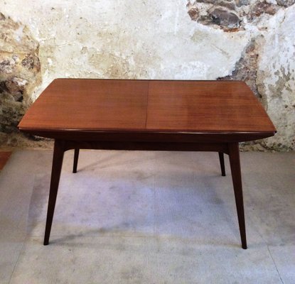 Extendable Dining Table by Louis Van Teeffelen for Webe, 1960s-MCB-2042928