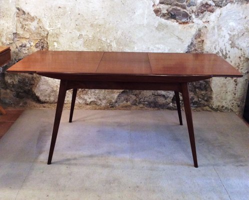 Extendable Dining Table by Louis Van Teeffelen for Webe, 1960s-MCB-2042928