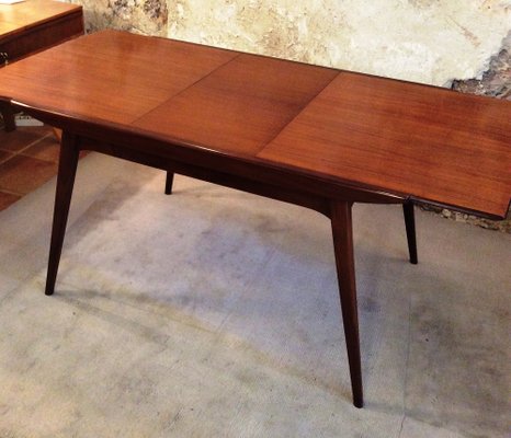 Extendable Dining Table by Louis Van Teeffelen for Webe, 1960s-MCB-2042928