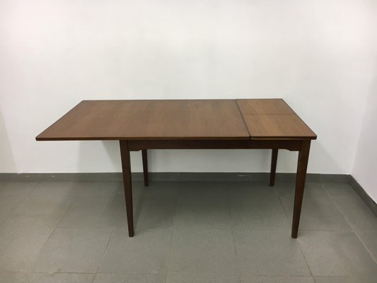 Extendable Dining Table in Teak Wood from Topform, 1960s-BGP-1063244