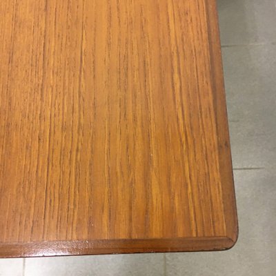 Extendable Dining Table in Teak Wood from Topform, 1960s-BGP-1063244