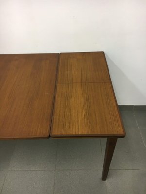 Extendable Dining Table in Teak Wood from Topform, 1960s-BGP-1063244