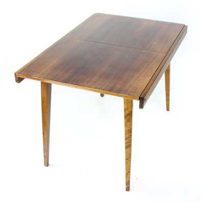 Extendable Dining Table in Walnut by Tatra, Czechoslovakia, 1960s-UL-2026879