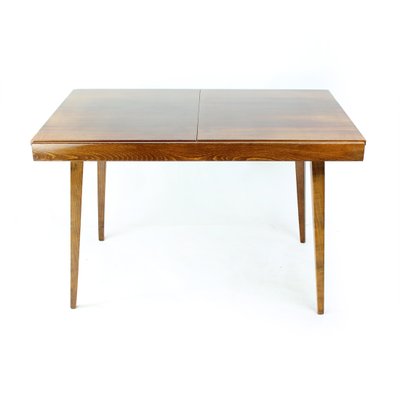 Extendable Dining Table in Walnut by Tatra, Czechoslovakia, 1960s-UL-2026879