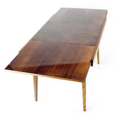 Extendable Dining Table in Walnut by Tatra, Czechoslovakia, 1960s-UL-2026879