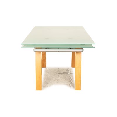 Extendable Glass Dining Table from Bonaldo Blitz-RQW-1748279