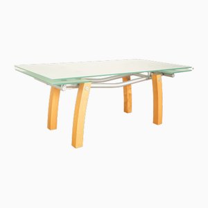 Extendable Glass Dining Table from Bonaldo Blitz-RQW-1748279