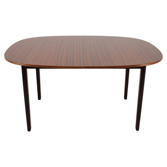 Extendable Mahogany Dining Table by P. Jeppesen for Ole Wanscher, 1960s