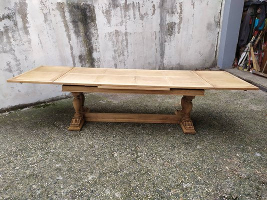 Extendable Monastery Table in Oak, 1950s-EAD-1763356