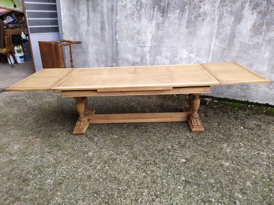 Extendable Monastery Table in Oak, 1950s-EAD-1763356