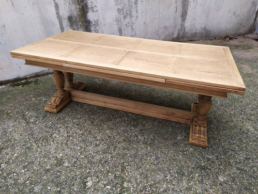 Extendable Monastery Table in Oak, 1950s-EAD-1763356