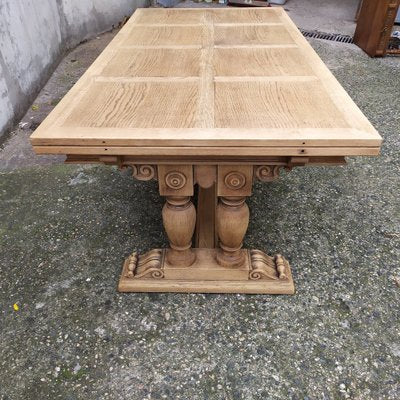 Extendable Monastery Table in Oak, 1950s-EAD-1763356