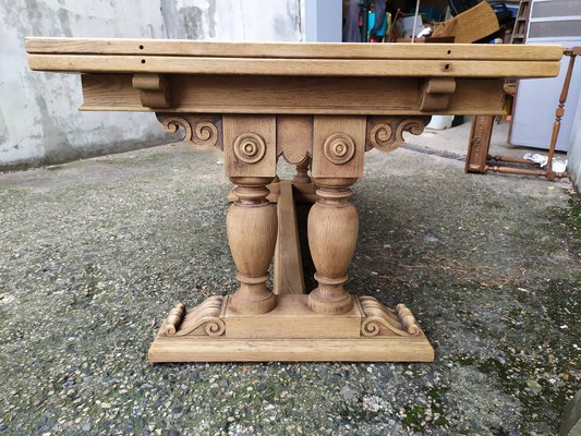 Extendable Monastery Table in Oak, 1950s-EAD-1763356