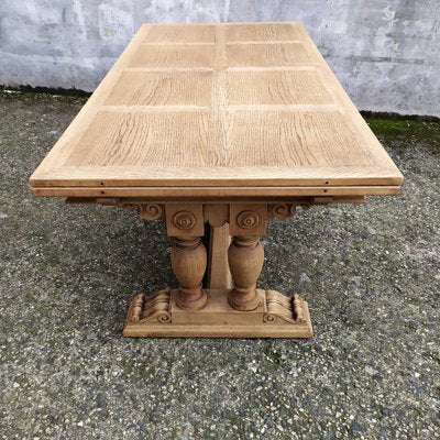 Extendable Monastery Table in Oak, 1950s-EAD-1763356