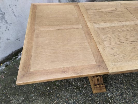 Extendable Monastery Table in Oak, 1950s-EAD-1763356