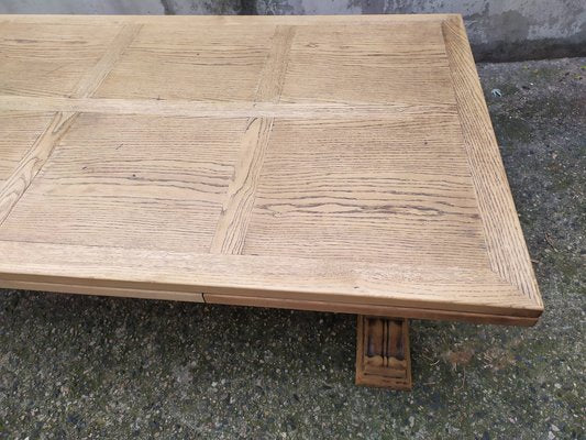 Extendable Monastery Table in Oak, 1950s-EAD-1763356