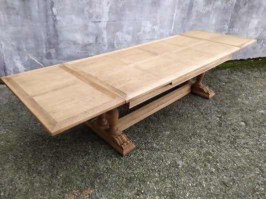 Extendable Monastery Table in Oak, 1950s-EAD-1763356