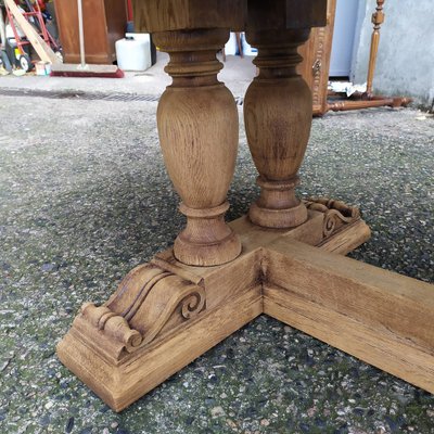 Extendable Monastery Table in Oak, 1950s-EAD-1763356