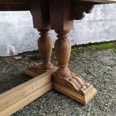 Extendable Monastery Table in Oak, 1950s-EAD-1763356