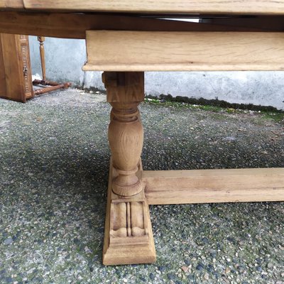 Extendable Monastery Table in Oak, 1950s-EAD-1763356