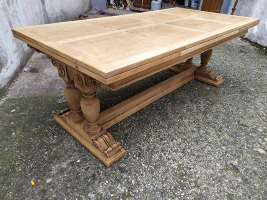 Extendable Monastery Table in Oak, 1950s-EAD-1763356