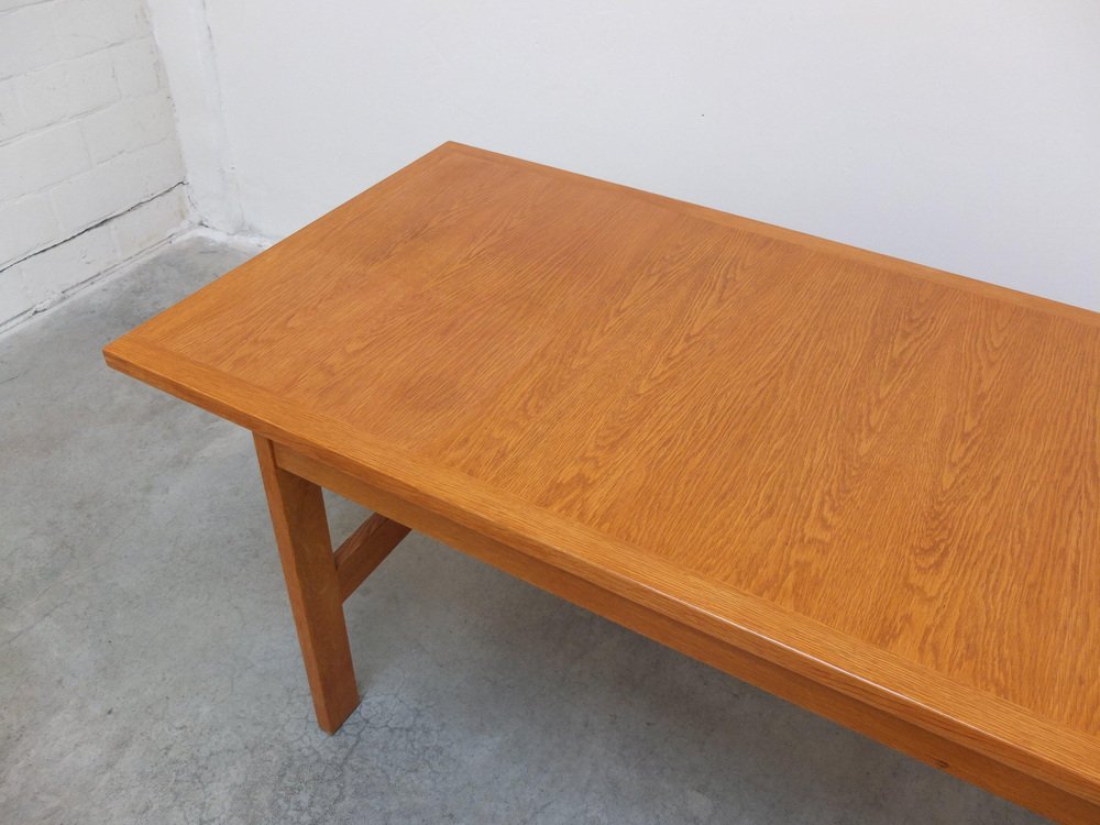 Extendable N-Line Dining Table in Oak by Gebroeders Neirinck, 1968