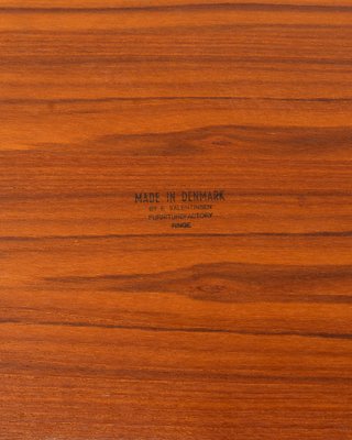 Extendable Oval Dining Table in Teak by E. Valentinsen, 1970-DIP-1767850