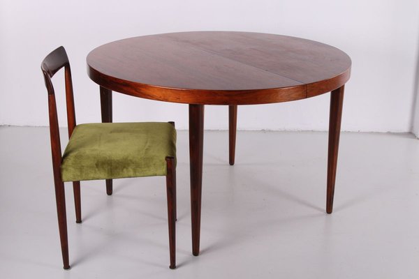 Extendable Oval Rosewood Model 331/10 Dining Table by Arne Vodder, 1960s-EZZ-902249