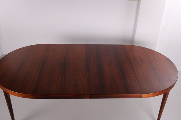 Extendable Oval Rosewood Model 331/10 Dining Table by Arne Vodder, 1960s-EZZ-902249