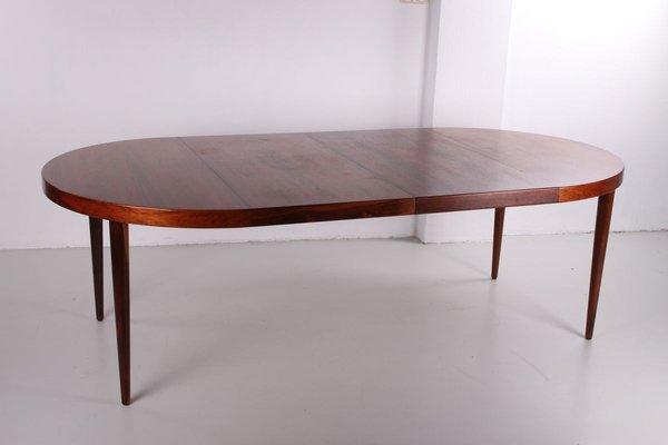 Extendable Oval Rosewood Model 331/10 Dining Table by Arne Vodder, 1960s-EZZ-902249