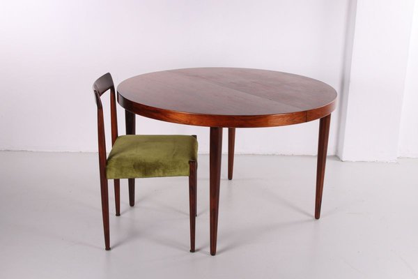 Extendable Oval Rosewood Model 331/10 Dining Table by Arne Vodder, 1960s-EZZ-902249